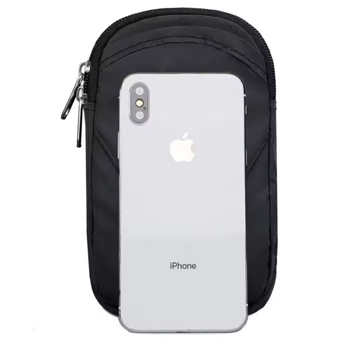 Bolsa desportiva para telemóvel e cartões