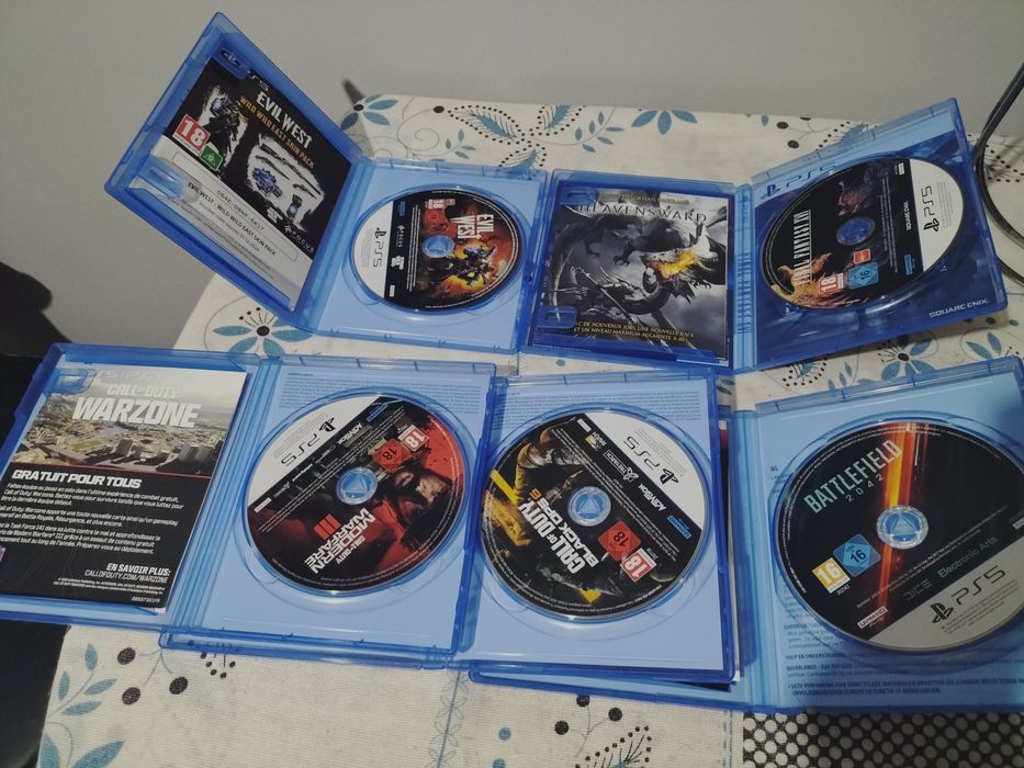 Lote de jogos ps5