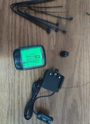 Велокомпьютер на 4 строки, спидометр велосипеда, компьютер на руль