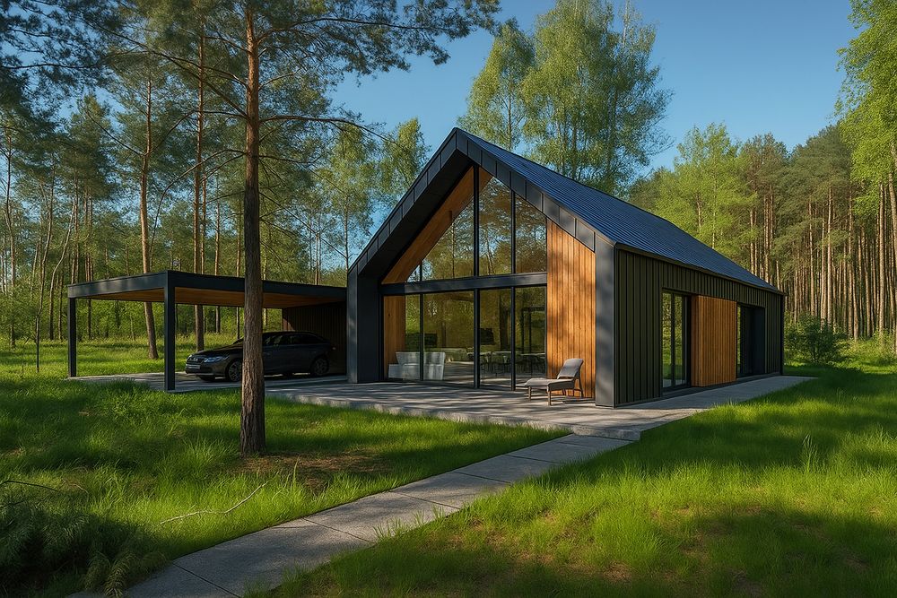 1530 M2 Budowlana przy Lesie Pańswowym Miejscowy Plan Zagospodarowania Przestrzennego400 m. do j. Kamionki  145000 zł
