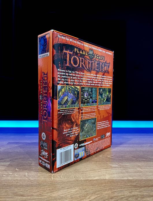 Planescape Torment (PC EN 1999) BIG BOX angielskie premierowe wydanie