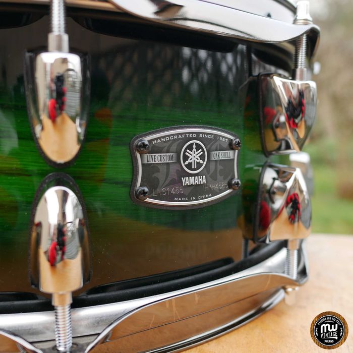 ‼️ Werbel Yamaha Live Custom 14” x 5,5” Emerald Shadow Sunburst ‼️