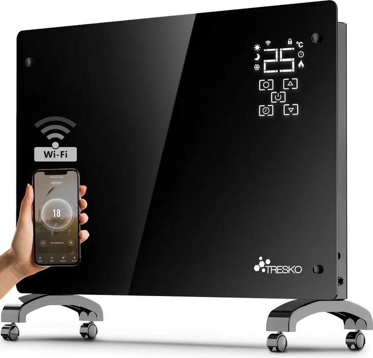 Grzejnik konwektorowy Tresko wifi 1500W nowy
