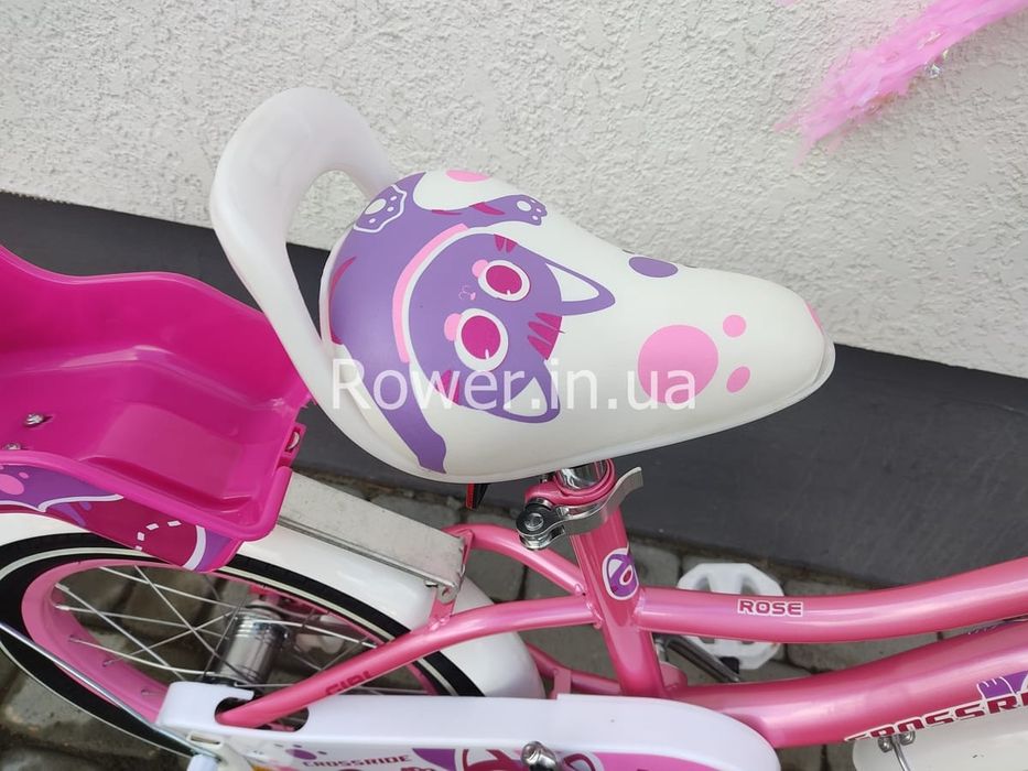 Дитячий велосипед для дівчаток 3-5 років Crossride Rose St 16 Pink