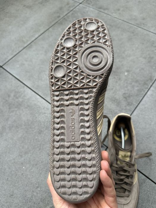 Nowe Buty Adidas Samba Suede Rozmiar 48 Szare / Brązowe