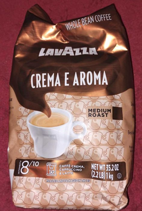 Kawa Lavazza Crema a Aroma  Medium Roast - ziarnista 1 kg