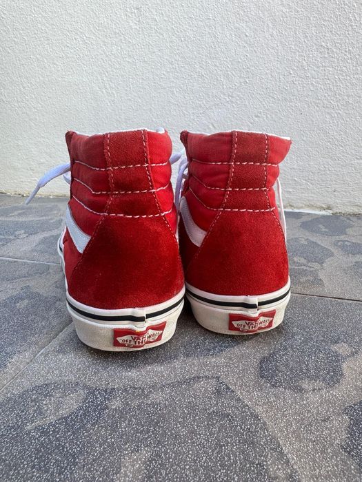 Tênis Vans vermelhos (37)