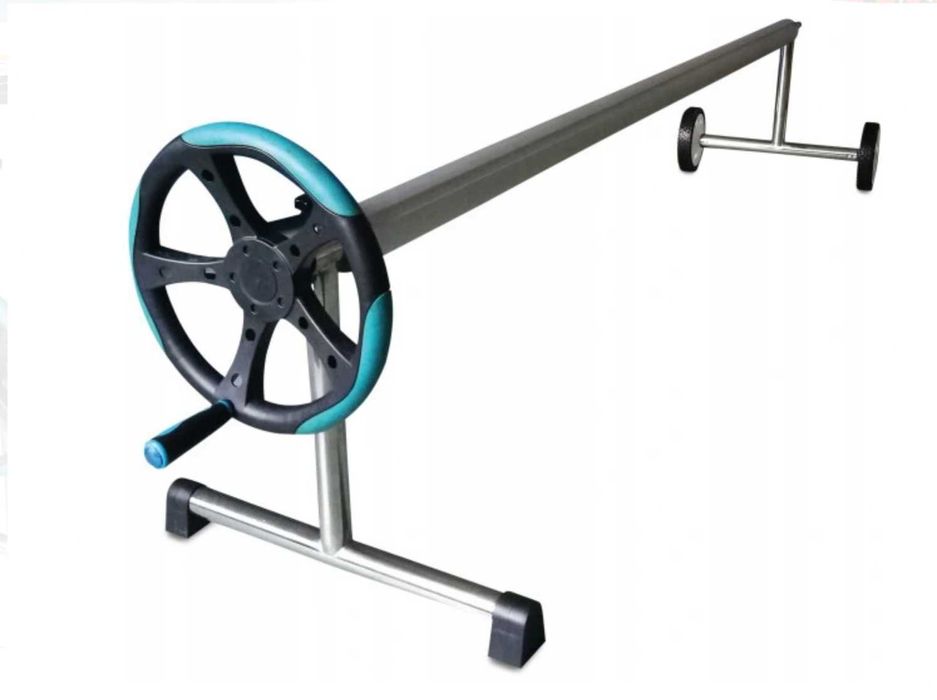 Przykrycie basenu Roleta basen Folia solarna Geobubble z rolka stalowa