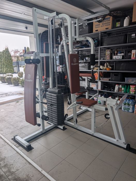 Profesjonalny Atlas Klarfit 9000 Stos 100KG jak NOWY