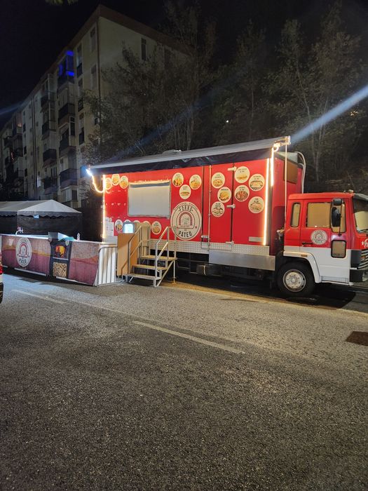 Camião roulote Clássico street food Auto Bar