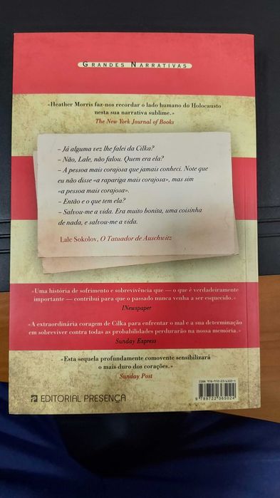 Livro A Coragem de Cilka Novo