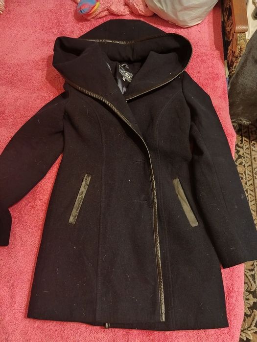 Желетка меховая и пальто