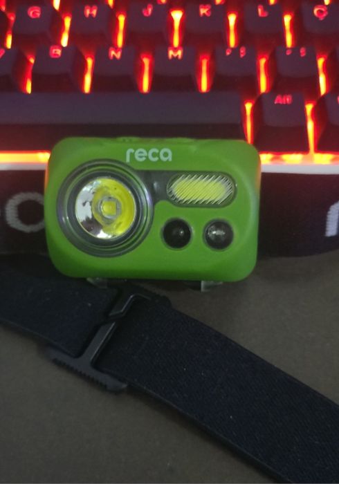 Lanterna de Cabeça Reca