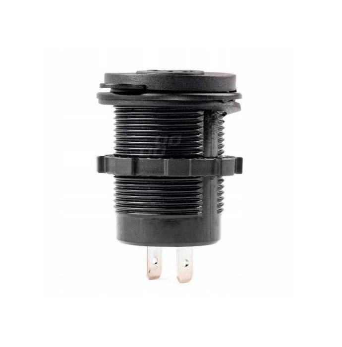 Wodoodporna szybka ładowarka samochodowa 2xUSB 12/24V QC