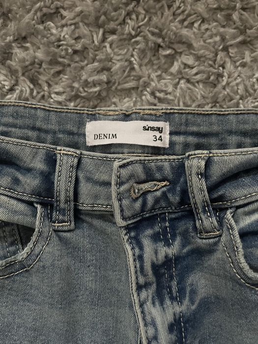 Jeansy damskie slim fit