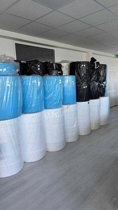 Máscaras cirúrgicas 2 linhas produção completas 3 Máquinas + Material