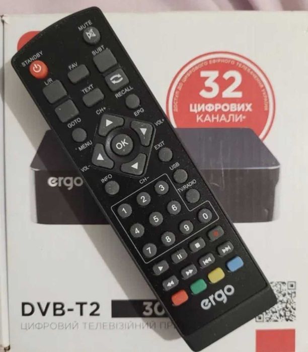 Пульт для приставки т2 ergo