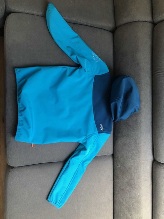 Kurtka dziecięca z kapturem softshell rozm. 128