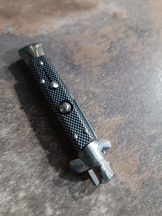Nóż sycylijski sprężynowy nowy Made in Italy