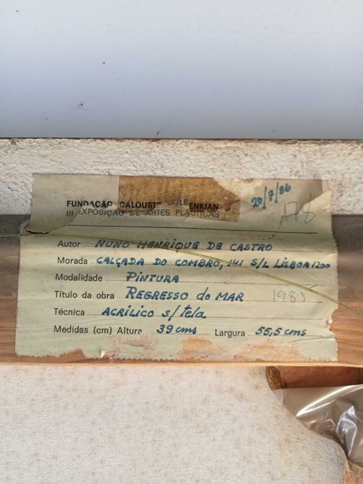 Quadros de colecção