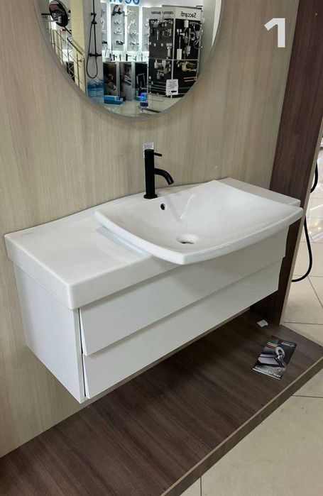 Розпродаж дорогих меблів для ванни Jacob Delafon, Villeroy Boch, Noken