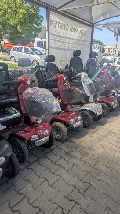 Skutery shoprider po serwisie dystrybucja wózek inwalidzki elektryczny