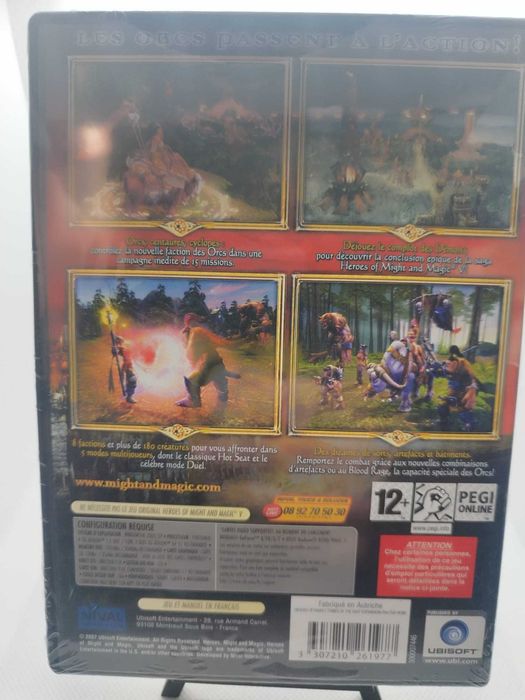 Heroes of Might and Magic V Tribes of the East PC DVD Selado