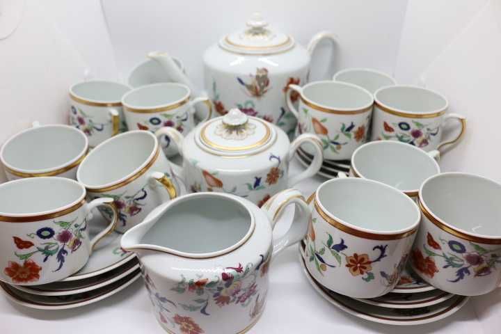 Serviço de Chá Completo 12 pessoas Coleção Samatra Vista Alegre 1980