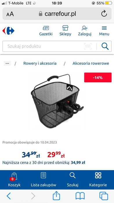Rower damski Muddyfox Voyager 200 trekkingowy