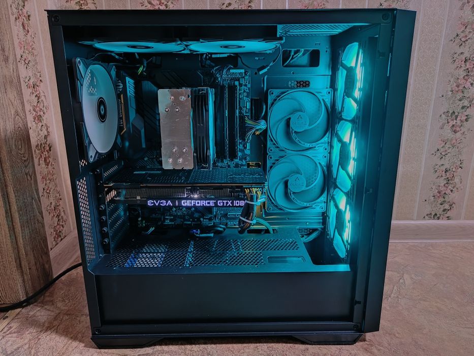 Игровой Пк|Компьютер Ryzen 5 5600|32Gb|SSD 1TB|GTX 1080 Ti