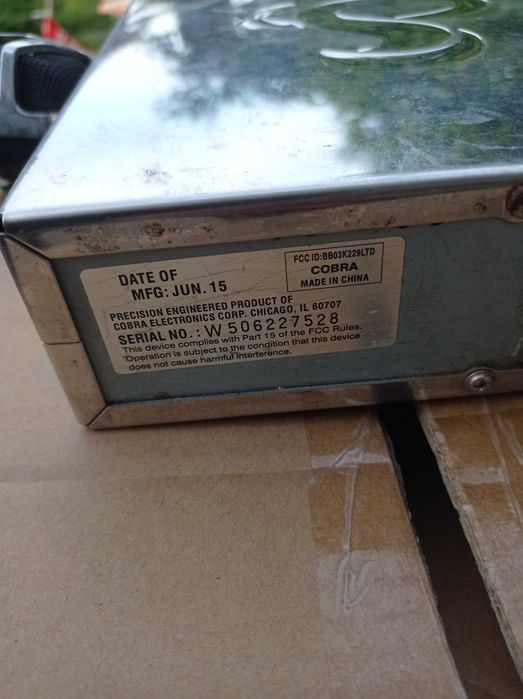 Радиостанция 24v рация CB Cobra 29 LTD CHROME