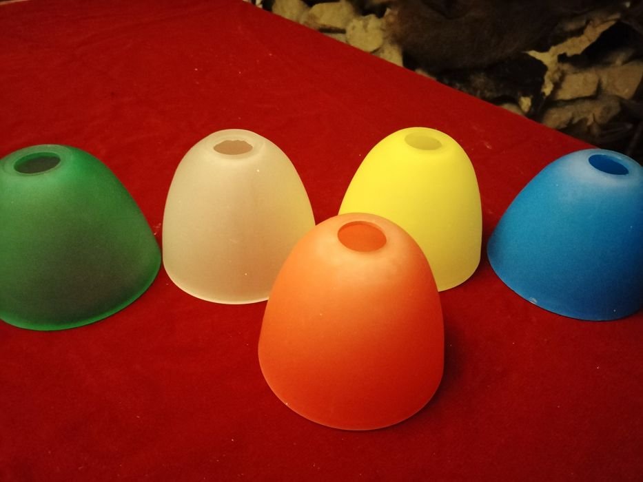 Klosze szklane do żyrandola