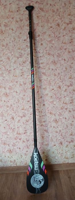 Карбонове весло з чеслом, для веслування на Сап борді