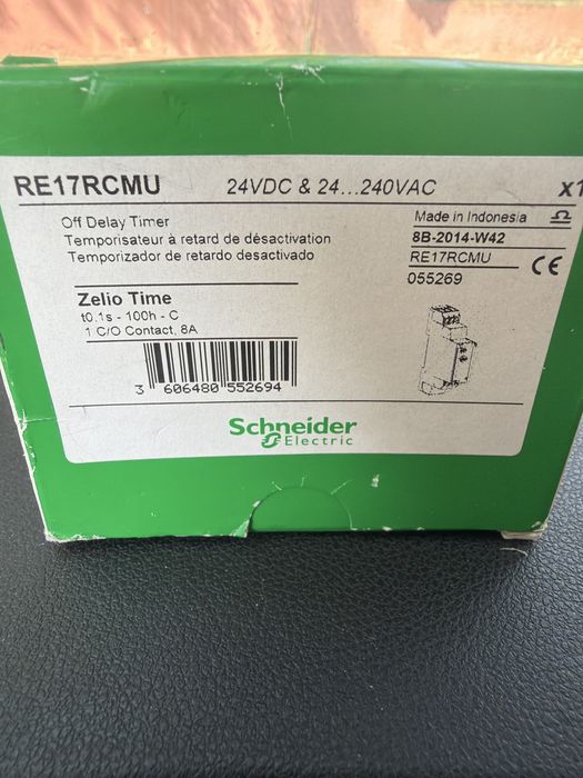 Rele temporizador RE17RCMU