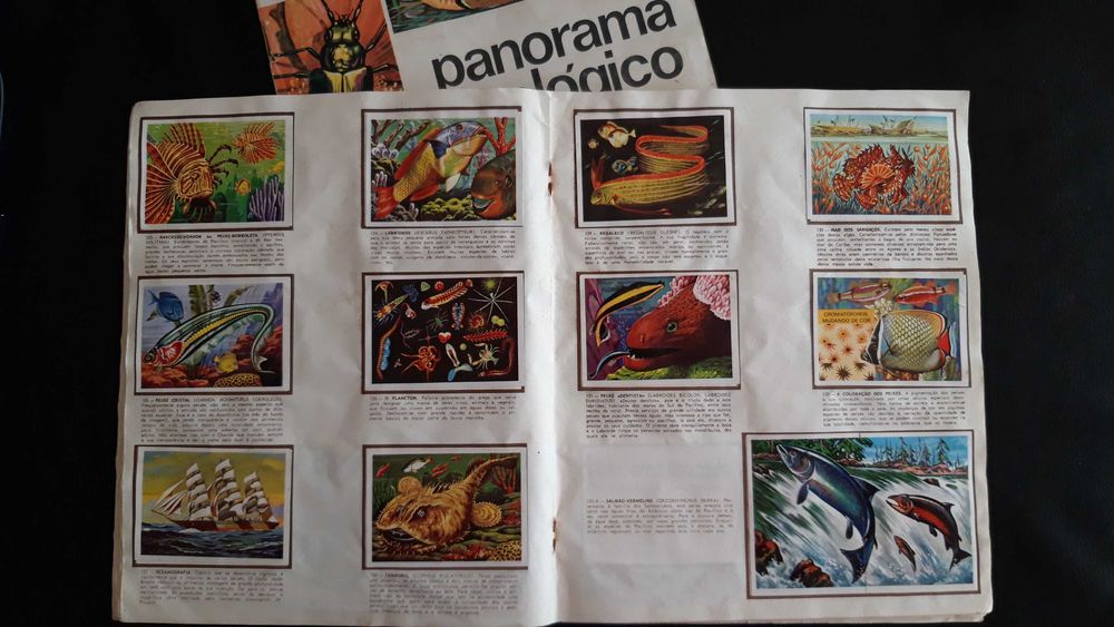 Caderneta de cromos Panorama Zoológico (1981)