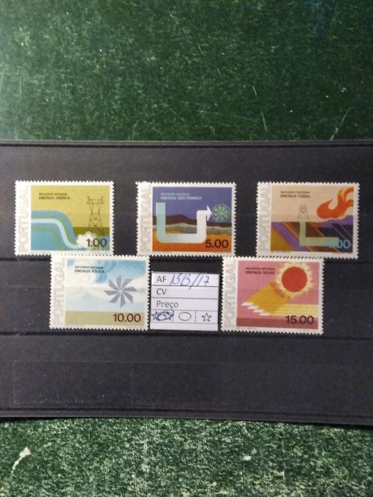 1976 Energia Ciclo De Recursos Naturais MNH **