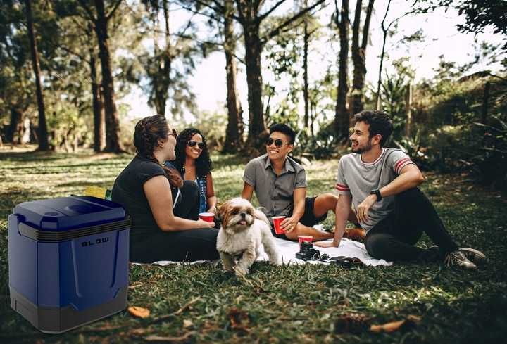 LODÓWKA Turystyczna samochodowa przenośna chłodzenie grzanie 12V/230