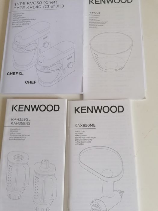 Kenwood Chef KVC3173S кухонная машина новая