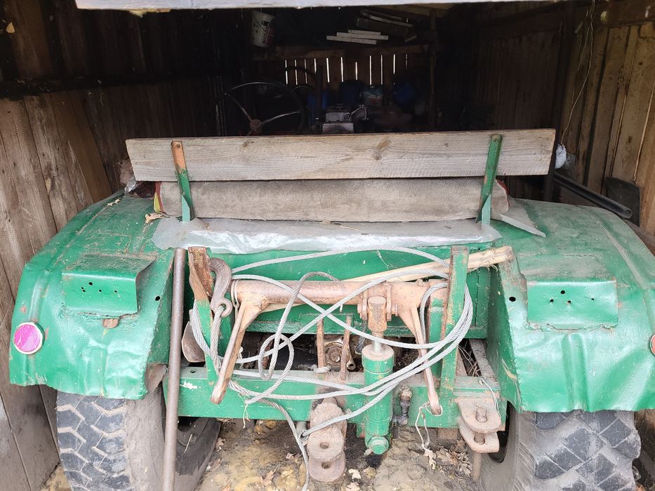 Traktorek  samoróbka