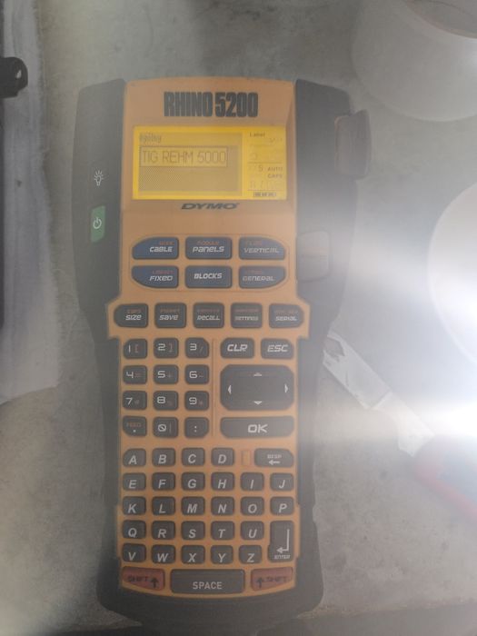 Przenośna drukarka etykiet Dymo RHINO 5200