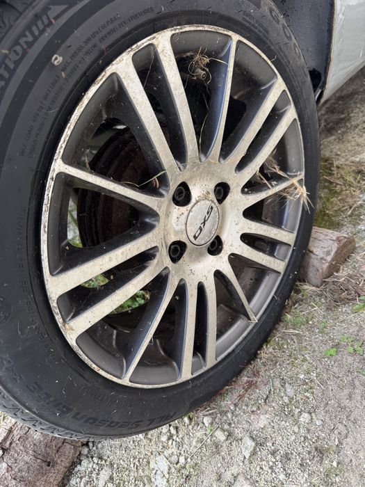 4x alufelgi z oponami całorocznymi wielosezonowe 4x100 r15