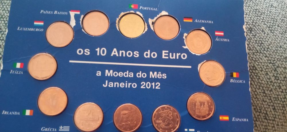 Conjunto os 10 anos do euro