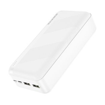 Borofone Power Bank 30000mAh BJ27B Pindar - 2xUSB - czarny lub bialy