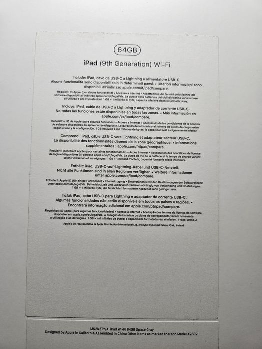 Ipad 9th geração