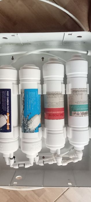 Box de filtração de Água