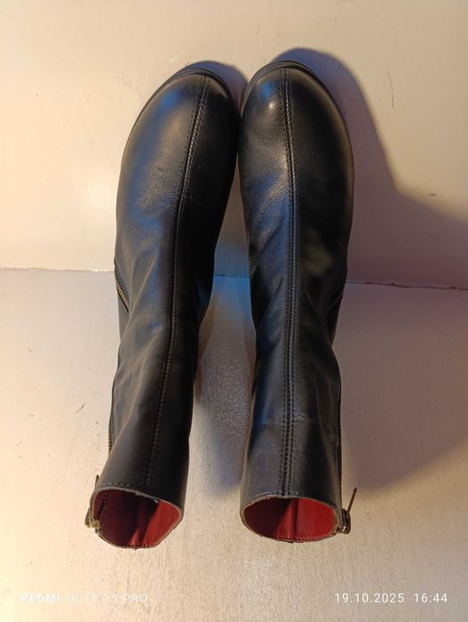 botki skórzane Remonte
