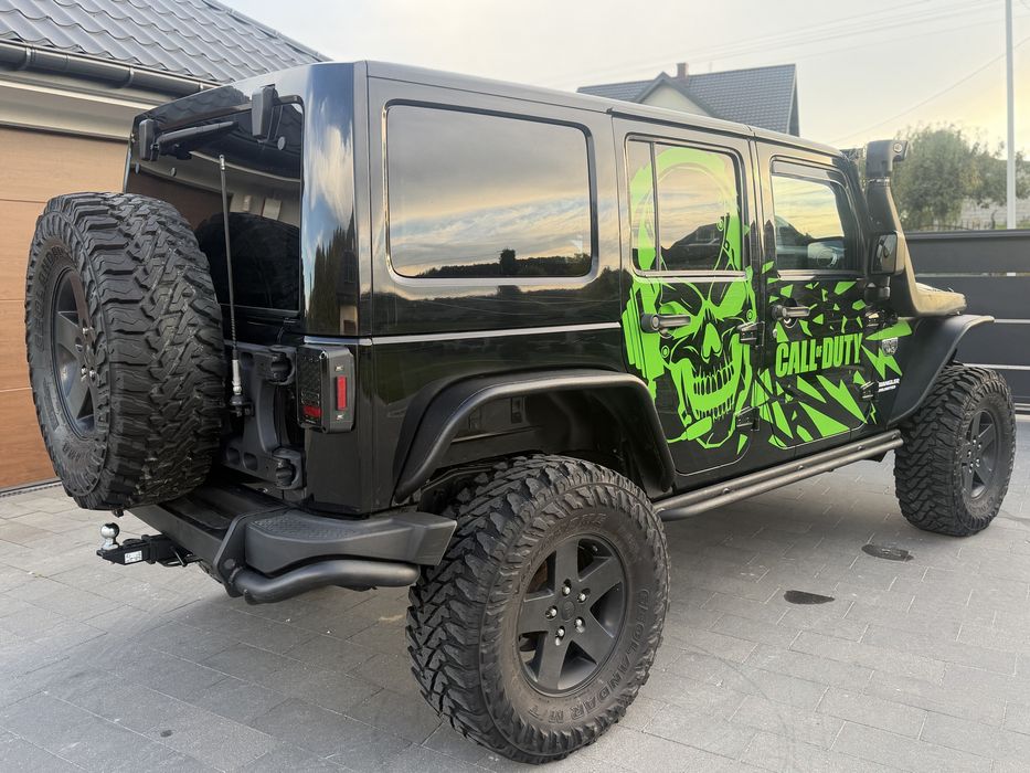 JEEP Wrangler JK Rubicon  2013r 3.6 LPG Call of Duty  automat kola 37” lift 4” ledy wyciagarka
