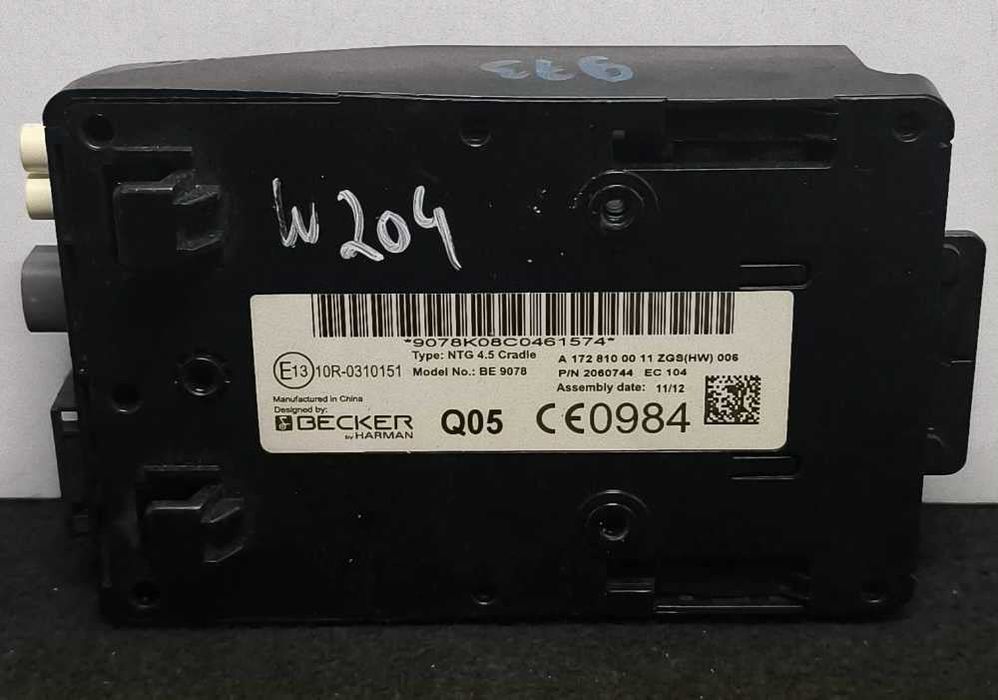 Módulo Navegação A1728100011 - MERCEDES-BENZ C-CLASS