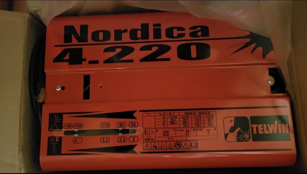 Spawarka transformatorowa Telwin Nordica 4.220 Turbo – mocna, włoska