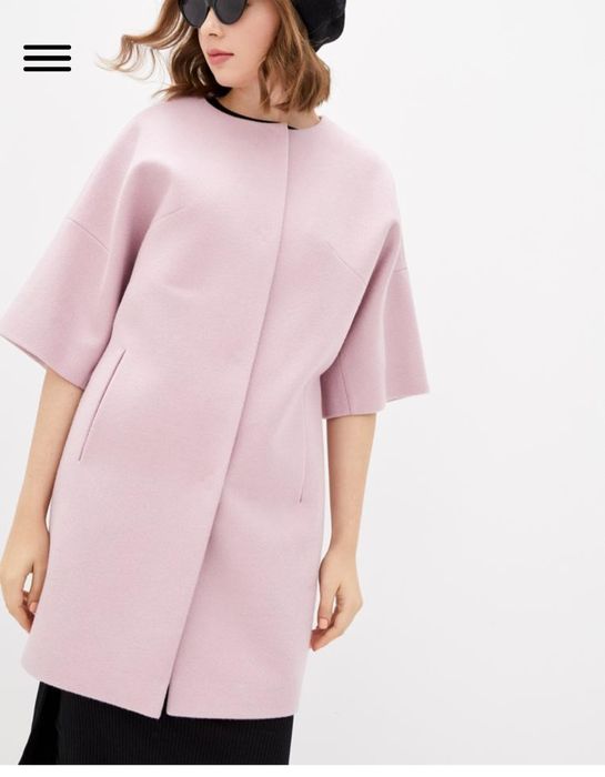 Демісезонне пальто з італійської вовни